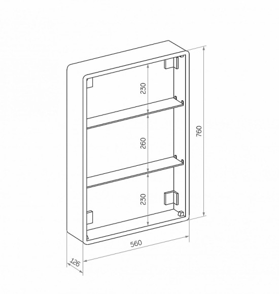 Зеркальный шкаф Art&Max Platino AM-Pla-600-800-1D-L-DS-F с подсветкой с сенсорным выключателем Белый Зеркальный шкаф Art&Max Platino AM-Pla-600-800-1D-L-DS-F с подсветкой с сенсорным выключателем Белый