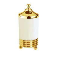 Стакан для ватных дисков Boheme Hermitage 10364 Золото