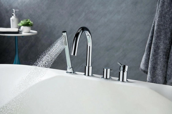 Смеситель на борт ванны Aquatek Европа AQ1348CR Хром