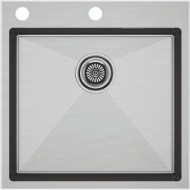 Кухонная мойка Paulmark Kroner-Edge 51 PM775151-BS Брашированная сталь Кухонная мойка Paulmark Kroner-Edge 51 PM775151-BS Брашированная сталь