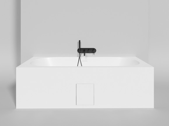 Ванна из искусственного камня Salini Ornella Axis Kit 190х90 103512G Белая глянцевая Ванна из искусственного камня Salini Ornella Axis Kit 190х90 103512G Белая глянцевая