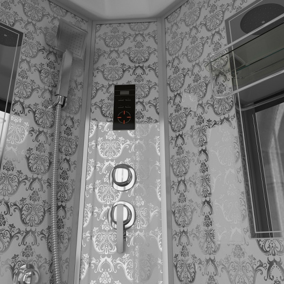 Душевая кабина Niagara Luxe NG-7715W 90x90 с гидромассажем Душевая кабина Niagara Luxe NG-7715W 90x90 с гидромассажем