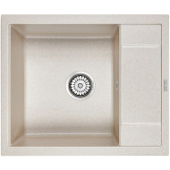 Кухонная мойка Paulmark Flugen 50-600 PM216050-BE Бежевая Кухонная мойка Paulmark Flugen 50-600 PM216050-BE Бежевая