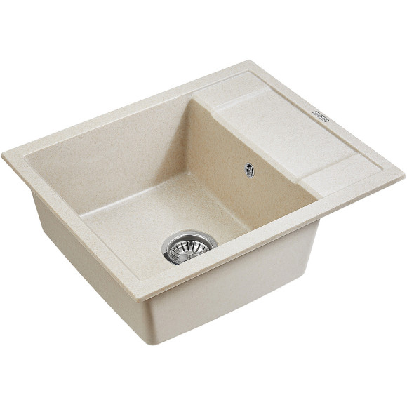 Кухонная мойка Paulmark Flugen 50-600 PM216050-BE Бежевая Кухонная мойка Paulmark Flugen 50-600 PM216050-BE Бежевая