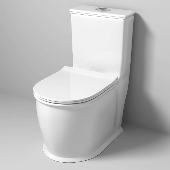 Унитаз моноблок Grossman Retro GR-4492S с бачком и сиденьем Микролифт Унитаз моноблок Grossman Retro GR-4492S с бачком и сиденьем Микролифт