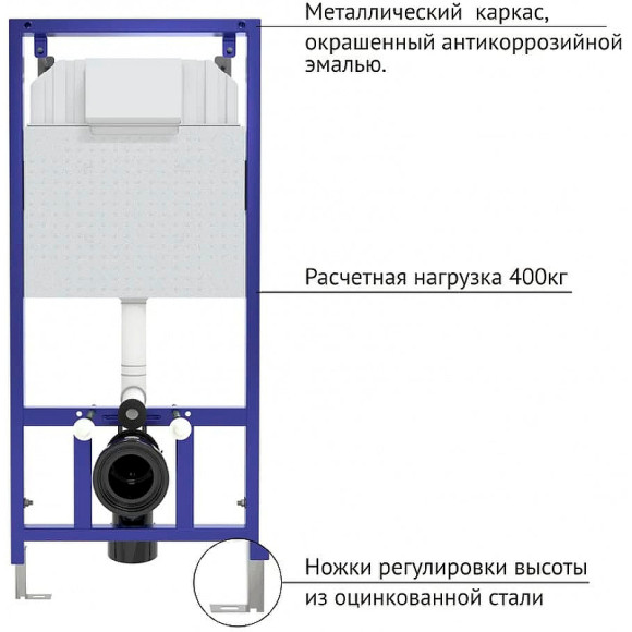 Комплект унитаза AQUAme AQM2002 с инсталляцией Berges Novum L5 040215 с сиденьем Микролифт и Черной матовой клавишей смыва Комплект унитаза AQUAme AQM2002 с инсталляцией Berges Novum L5 040215 с сиденьем Микролифт и Черной матовой клавишей смыва