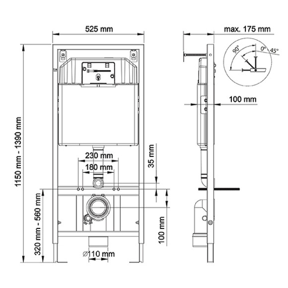 Комплект унитаза AQUAme AQM2002 с инсталляцией Berges Novum L5 040215 с сиденьем Микролифт и Черной матовой клавишей смыва Комплект унитаза AQUAme AQM2002 с инсталляцией Berges Novum L5 040215 с сиденьем Микролифт и Черной матовой клавишей смыва