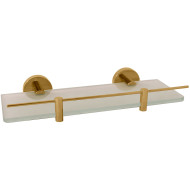 Стеклянная полка Rav Slezak Colorado COA0900/30ZK Золотистая крацованная Стеклянная полка Rav Slezak Colorado COA0900/30ZK Золотистая крацованная