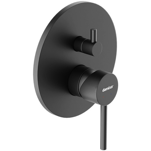 Душевая система Damixa Scandinavian Pure 936520300 Черная матовая