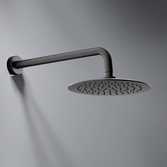 Душевая система Damixa Scandinavian Pure 936520300 Черная матовая