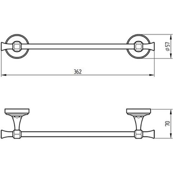 Полотенцедержатель Migliore Fortuna 27663 Золото Полотенцедержатель Migliore Fortuna 27663 Золото