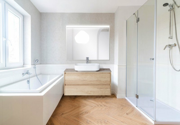 Зеркало BelBagno SPC-UNO-1000-800-TCH с подсветкой с сенсорным выключателем