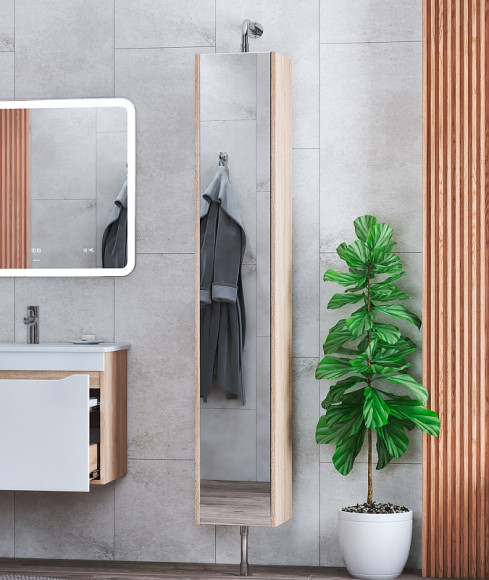 Шкаф пенал Vigo Grani 30 pnp.GRI.30 поворотный Дуб сонома