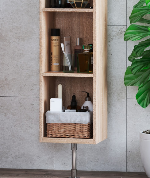 Шкаф пенал Vigo Grani 30 pnp.GRI.30 поворотный Дуб сонома