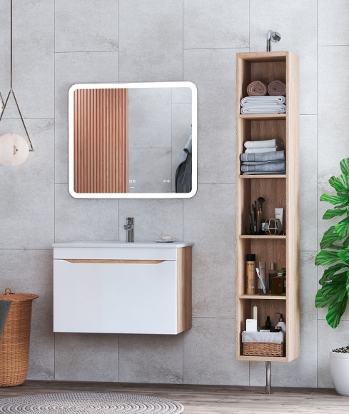 Шкаф пенал Vigo Grani 30 pnp.GRI.30 поворотный Дуб сонома