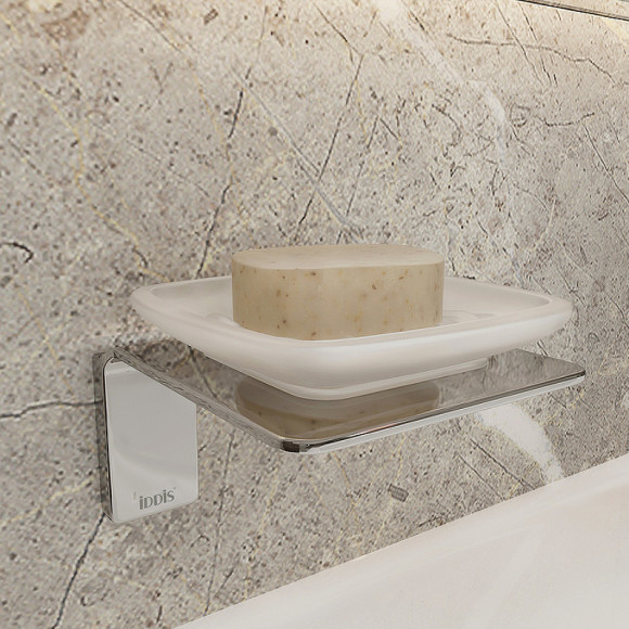 Мыльница Iddis Slide SLISCG0i42 Хром Мыльница Iddis Slide SLISCG0i42 Хром