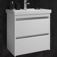 Тумба под раковину Opadiris Фреш 60 00-00007085 подвесная Белая Тумба под раковину Opadiris Фреш 60 00-00007085 подвесная Белая