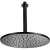 Верхний душ Cisal Shower DS01370040 Черный матовый
