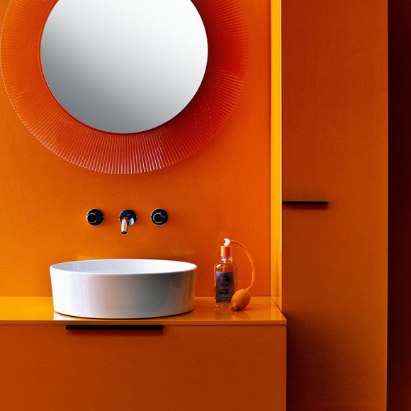 Шкаф пенал Laufen Kartell 30 R 4.0815.2.033.635.1 подвесной Оранжевый глянцевый Шкаф пенал Laufen Kartell 30 R 4.0815.2.033.635.1 подвесной Оранжевый глянцевый