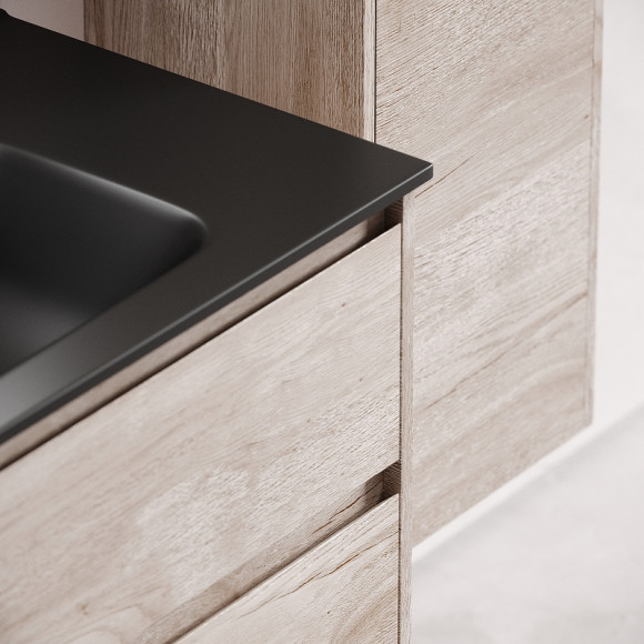 Тумба под раковину Sancos Libra 90 LB90EG подвесная Дуб галифакс натуральный