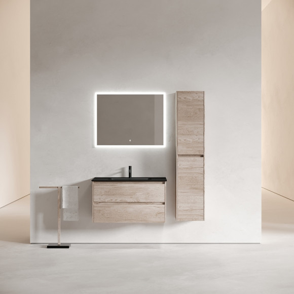 Тумба под раковину Sancos Libra 90 LB90EG подвесная Дуб галифакс натуральный