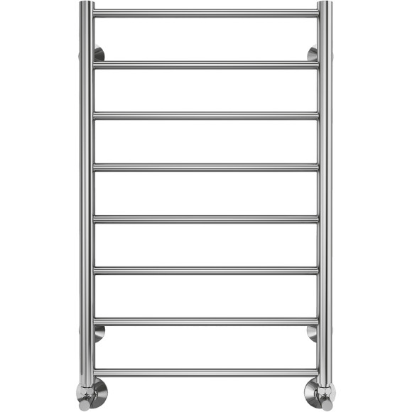 Водяной полотенцесушитель Terminus Аврора П8 500x800 4670078529947 Хром, нижнее подключение, G 1/2" ВР