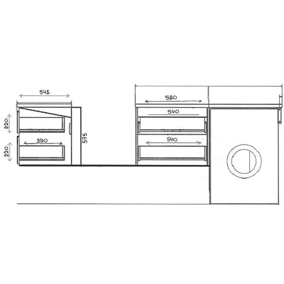 Тумба под раковину Style Line Даллас Леон 120 Люкс Plus СС-00002440 подвесная Белая Тумба под раковину Style Line Даллас Леон 120 Люкс Plus СС-00002440 подвесная Белая
