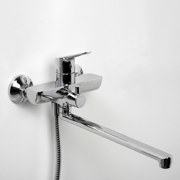 Смеситель для ванны WasserKRAFT Lippe 4502L универсальный Хром Смеситель для ванны WasserKRAFT Lippe 4502L универсальный Хром