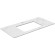 Столешница под раковину Kerama Marazzi Plaza Classic Neo Монте тиберио 100 PL3.SG507120R\100 Белый мрамор Столешница под раковину Kerama Marazzi Plaza Classic Neo Монте тиберио 100 PL3.SG507120R\100 Белый мрамор