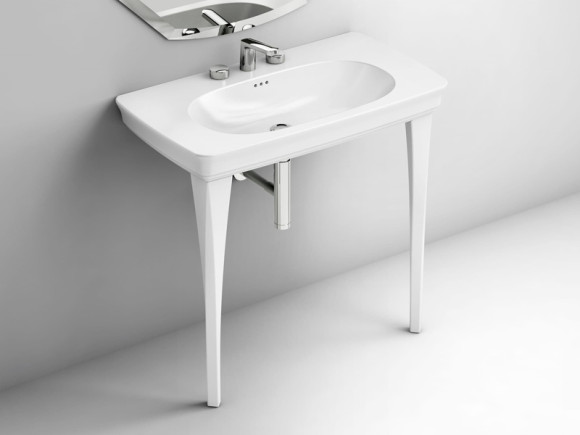 Раковина Artceram Civitas 90 CIL002 01 00 Белая Раковина Artceram Civitas 90 CIL002 01 00 Белая