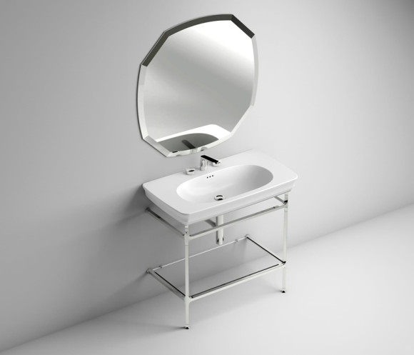 Раковина Artceram Civitas 90 CIL002 01 00 Белая Раковина Artceram Civitas 90 CIL002 01 00 Белая