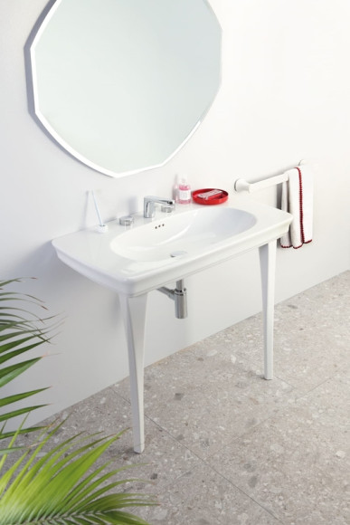 Раковина Artceram Civitas 90 CIL002 01 00 Белая Раковина Artceram Civitas 90 CIL002 01 00 Белая