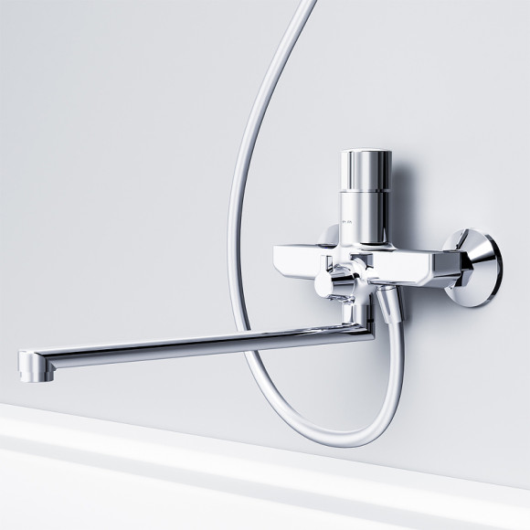 Смеситель для ванны AM.PM X-Joy F85A90500 универсальный Хром Смеситель для ванны AM.PM X-Joy F85A90500 универсальный Хром