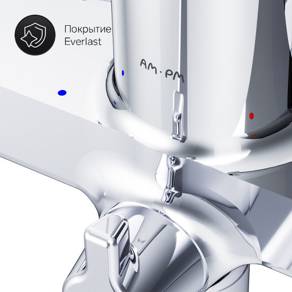 Смеситель для ванны AM.PM X-Joy F85A90500 универсальный Хром Смеситель для ванны AM.PM X-Joy F85A90500 универсальный Хром