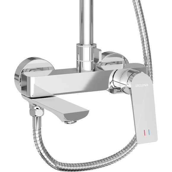 Душевая система Grossman Galaxy 500.K35.01.100 Хром Душевая система Grossman Galaxy 500.K35.01.100 Хром