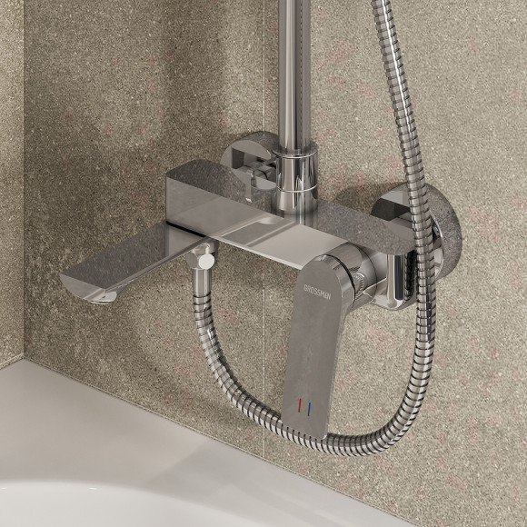 Душевая система Grossman Galaxy 500.K35.01.100 Хром Душевая система Grossman Galaxy 500.K35.01.100 Хром