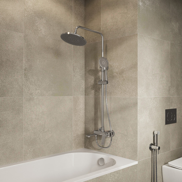 Душевая система Grossman Galaxy 500.K35.01.100 Хром Душевая система Grossman Galaxy 500.K35.01.100 Хром