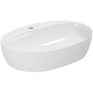 Раковина Azzurra Elegance Circle 60 ELLA060420CMBI/(ECI60M bi)*1 Белая