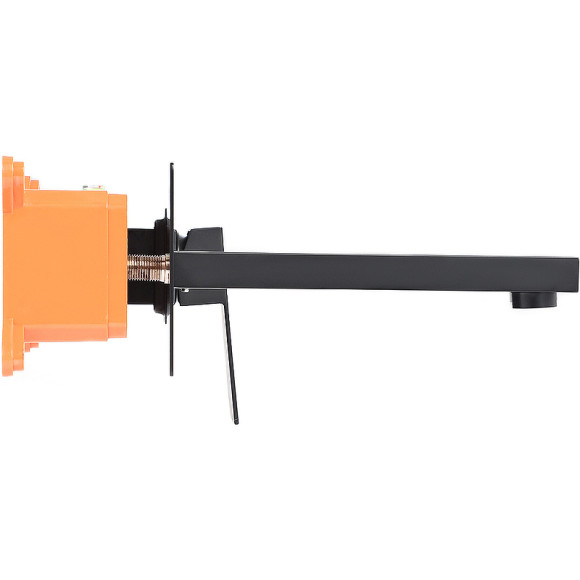 Смеситель для раковины Orange Lutz M04-722b Черный матовый Смеситель для раковины Orange Lutz M04-722b Черный матовый