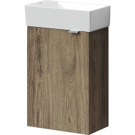 Тумба под раковину Sancos Mini 37 L MN35ECHL подвесная Дуб чарльстон