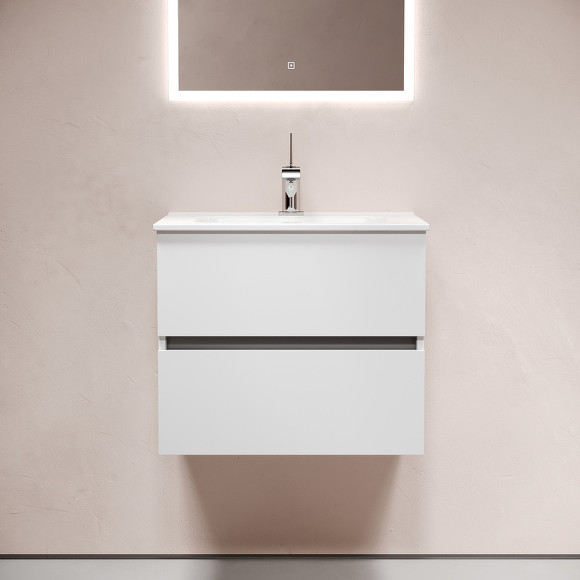 Тумба под раковину Sancos Urban 60 UR60W подвесная Белый глянец Тумба под раковину Sancos Urban 60 UR60W подвесная Белый глянец