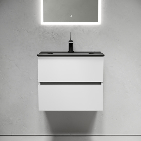 Тумба под раковину Sancos Urban 60 UR60W подвесная Белый глянец Тумба под раковину Sancos Urban 60 UR60W подвесная Белый глянец