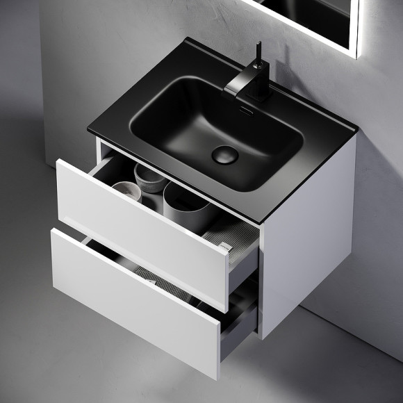 Тумба под раковину Sancos Urban 60 UR60W подвесная Белый глянец Тумба под раковину Sancos Urban 60 UR60W подвесная Белый глянец