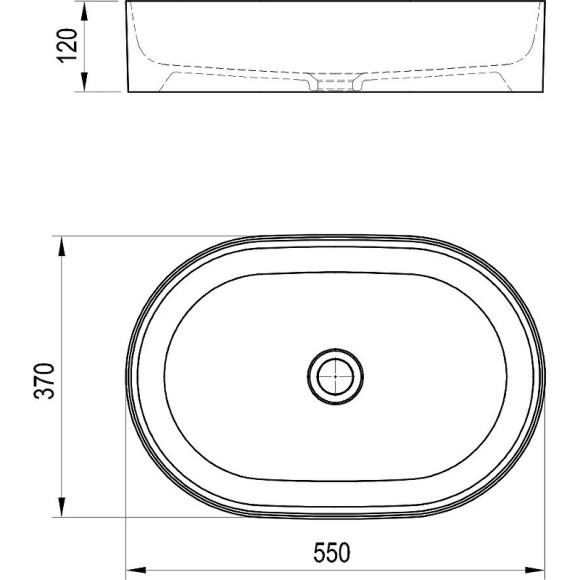 Раковина-чаша Ravak Ceramic Slim O 55 XJX0D155000 Черная матовая Раковина-чаша Ravak Ceramic Slim O 55 XJX0D155000 Черная матовая