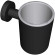 Стакан для зубных щеток Colombo Design Plus W4902.NM Черный матовый Стакан для зубных щеток Colombo Design Plus W4902.NM Черный матовый
