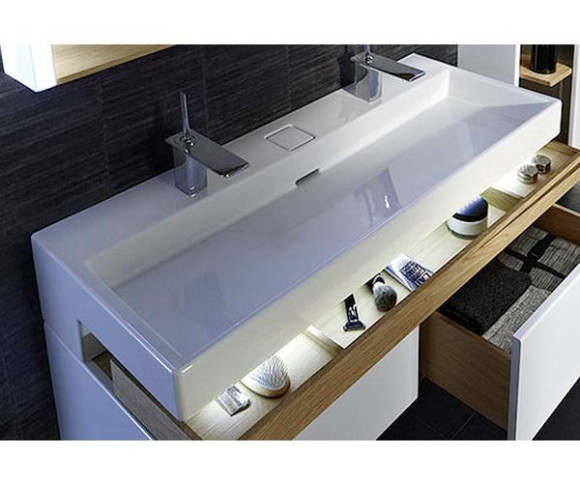 Раковина Jacob Delafon Terrace 120 EXB112-00 без подсветки Раковина Jacob Delafon Terrace 120 EXB112-00 без подсветки