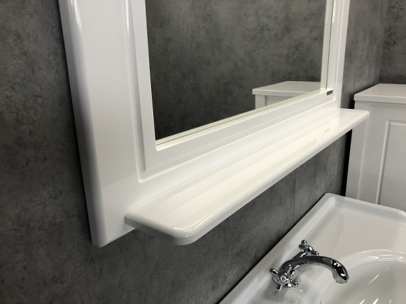 Зеркало Comforty Павия 100 00004147986 Белый глянец Зеркало Comforty Павия 100 00004147986 Белый глянец