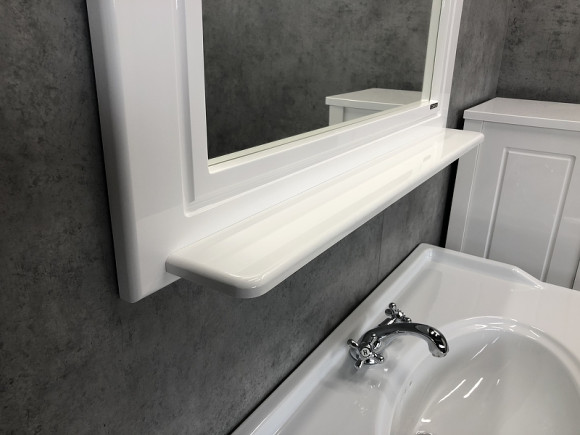 Зеркало Comforty Павия 100 00004147986 Белый глянец Зеркало Comforty Павия 100 00004147986 Белый глянец