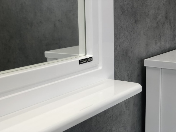 Зеркало Comforty Павия 100 00004147986 Белый глянец Зеркало Comforty Павия 100 00004147986 Белый глянец