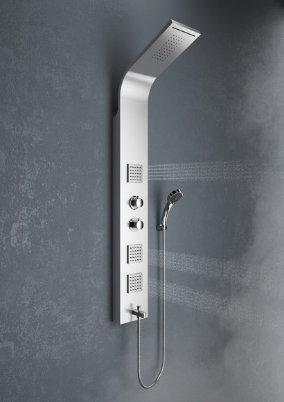 Душевая панель Excellent More Termo ARAC.ML9304T с термостатом Хром